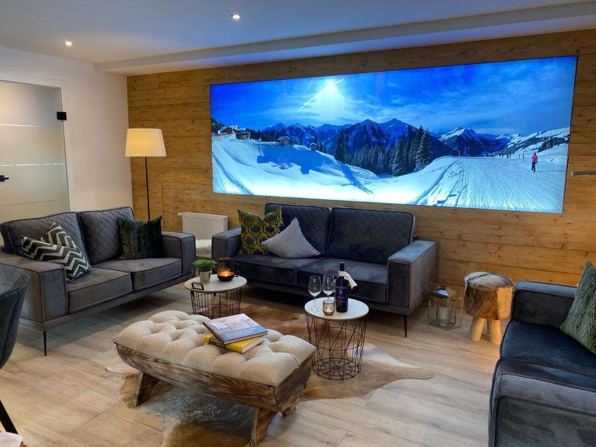 Alm Seasons Premium Chalet & Studios 萨尔巴赫 外观 照片