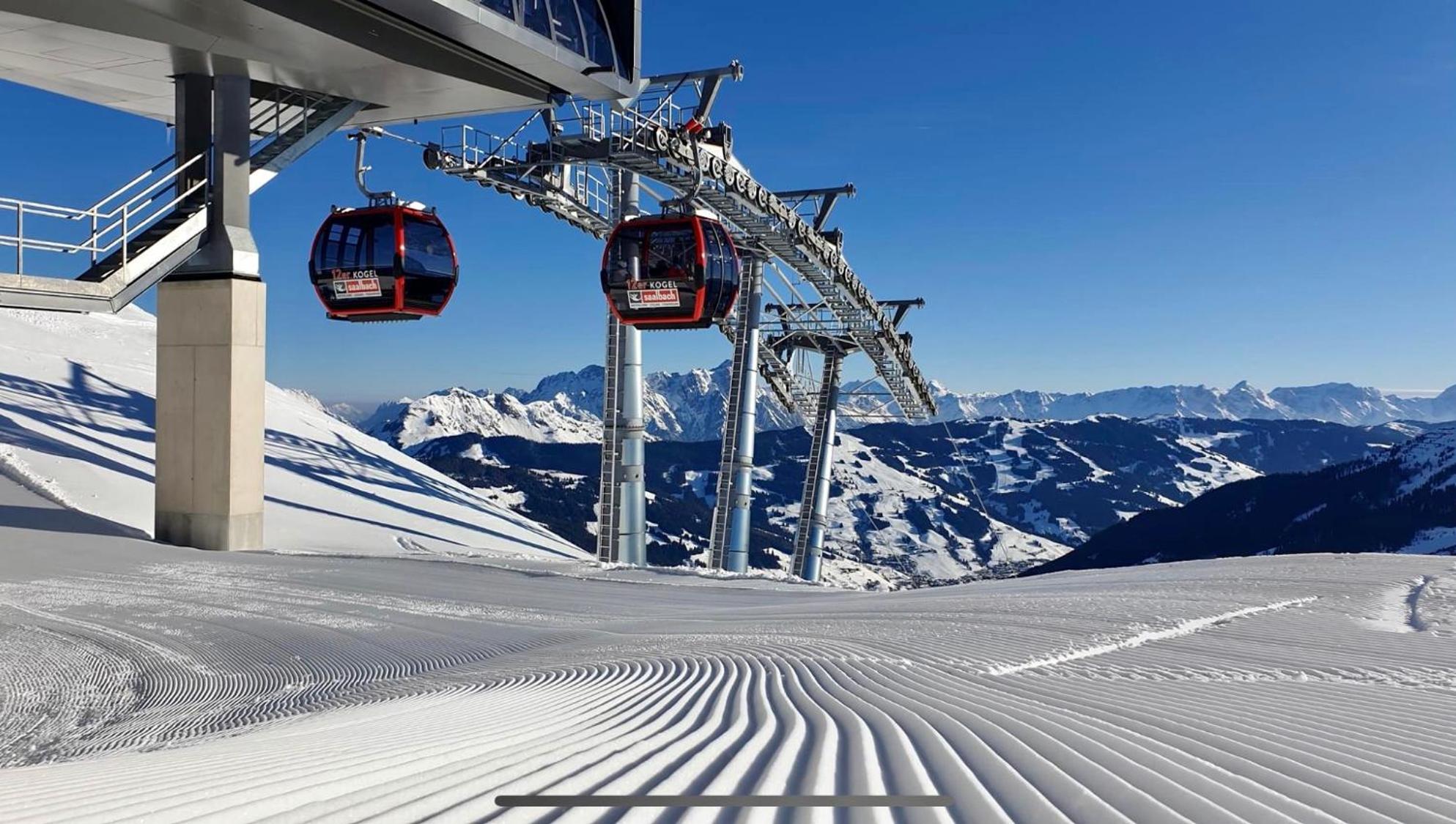 Alm Seasons Premium Chalet & Studios 萨尔巴赫 外观 照片