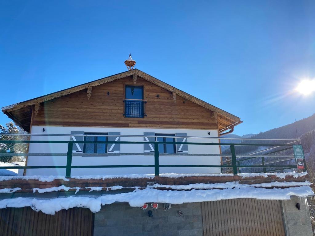 Alm Seasons Premium Chalet & Studios 萨尔巴赫 外观 照片