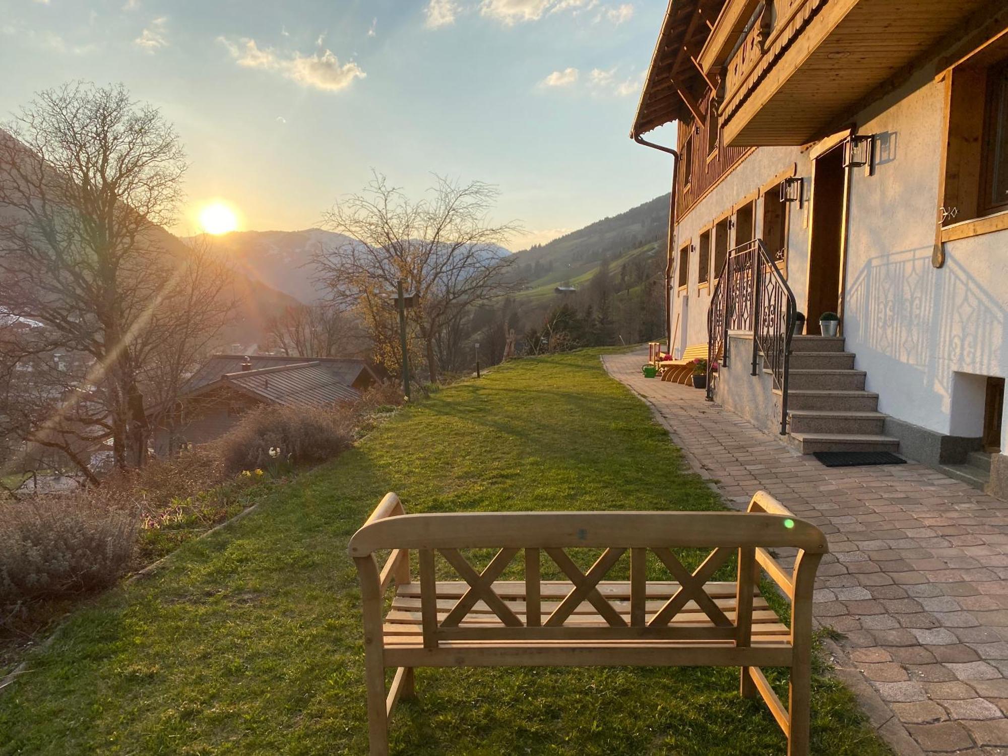 Alm Seasons Premium Chalet & Studios 萨尔巴赫 外观 照片