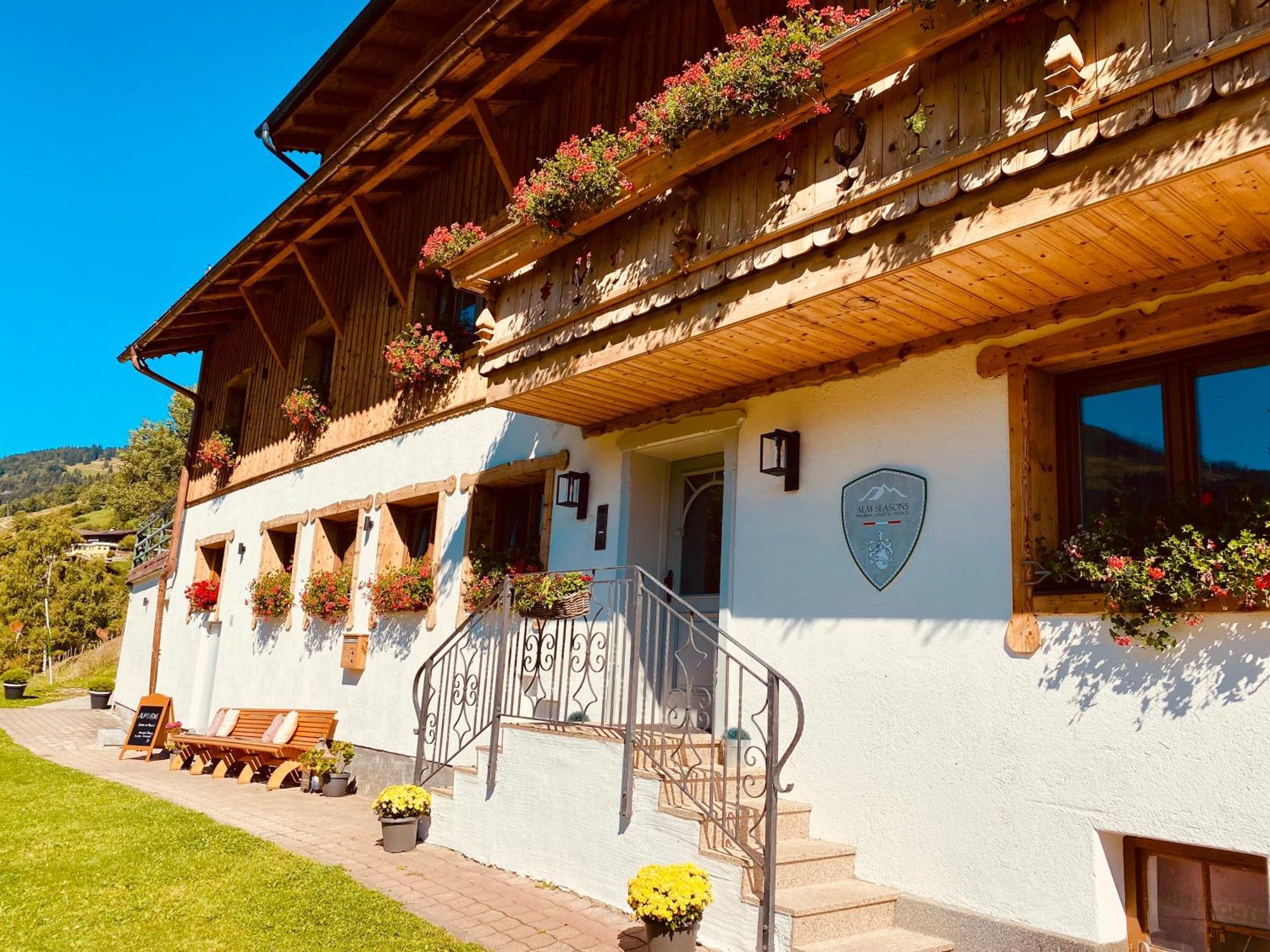 Alm Seasons Premium Chalet & Studios 萨尔巴赫 外观 照片